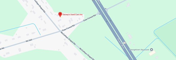 Our location on map